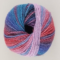 Rico - Melange DK - 011 Teal-Magenta